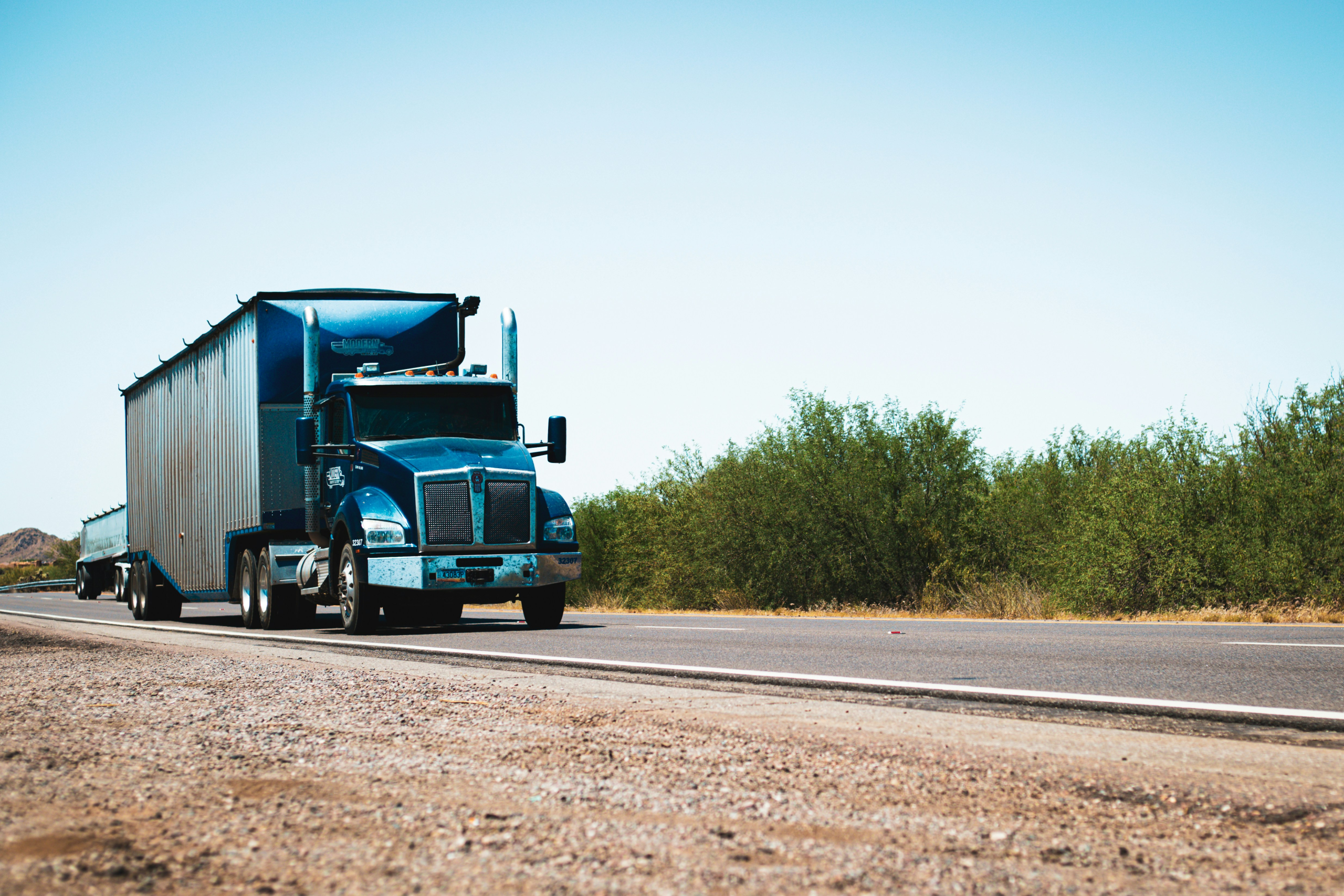 Big rig truck